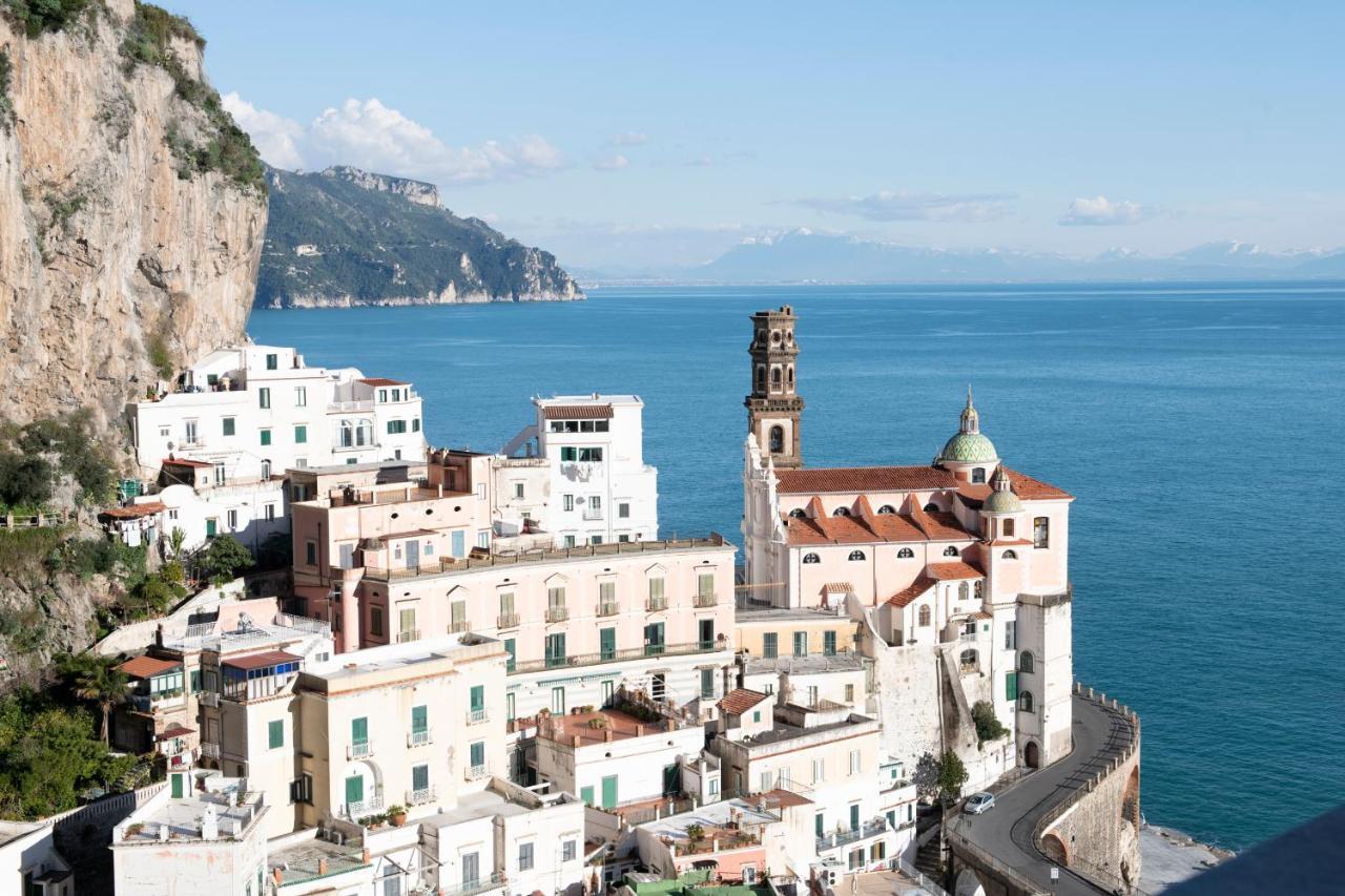 House Amalfi - Terrace & Seaview Appartement Atrani Buitenkant foto